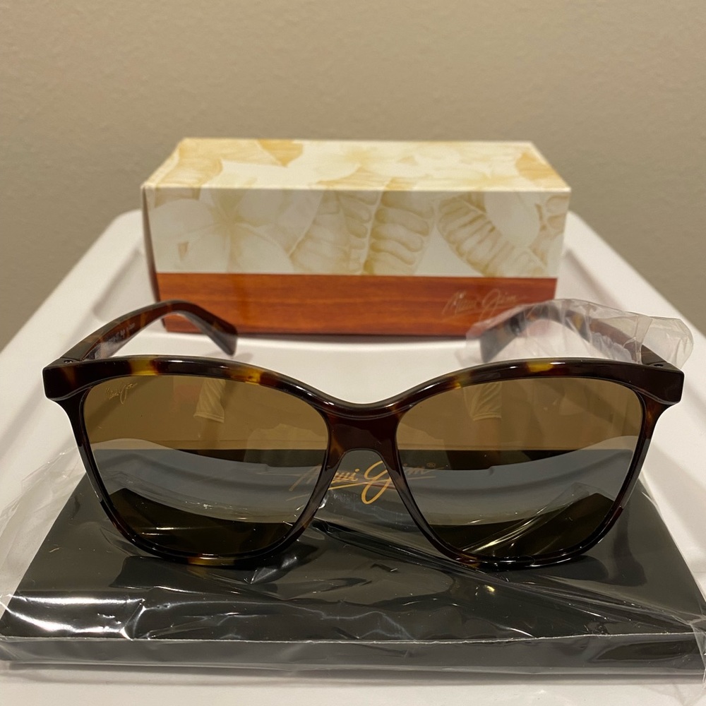 BRAND NEW! Maui Jim RX-ABLE HCL LIQUID SUNSHINE TOYKO TORTOISE SUNGLASSES